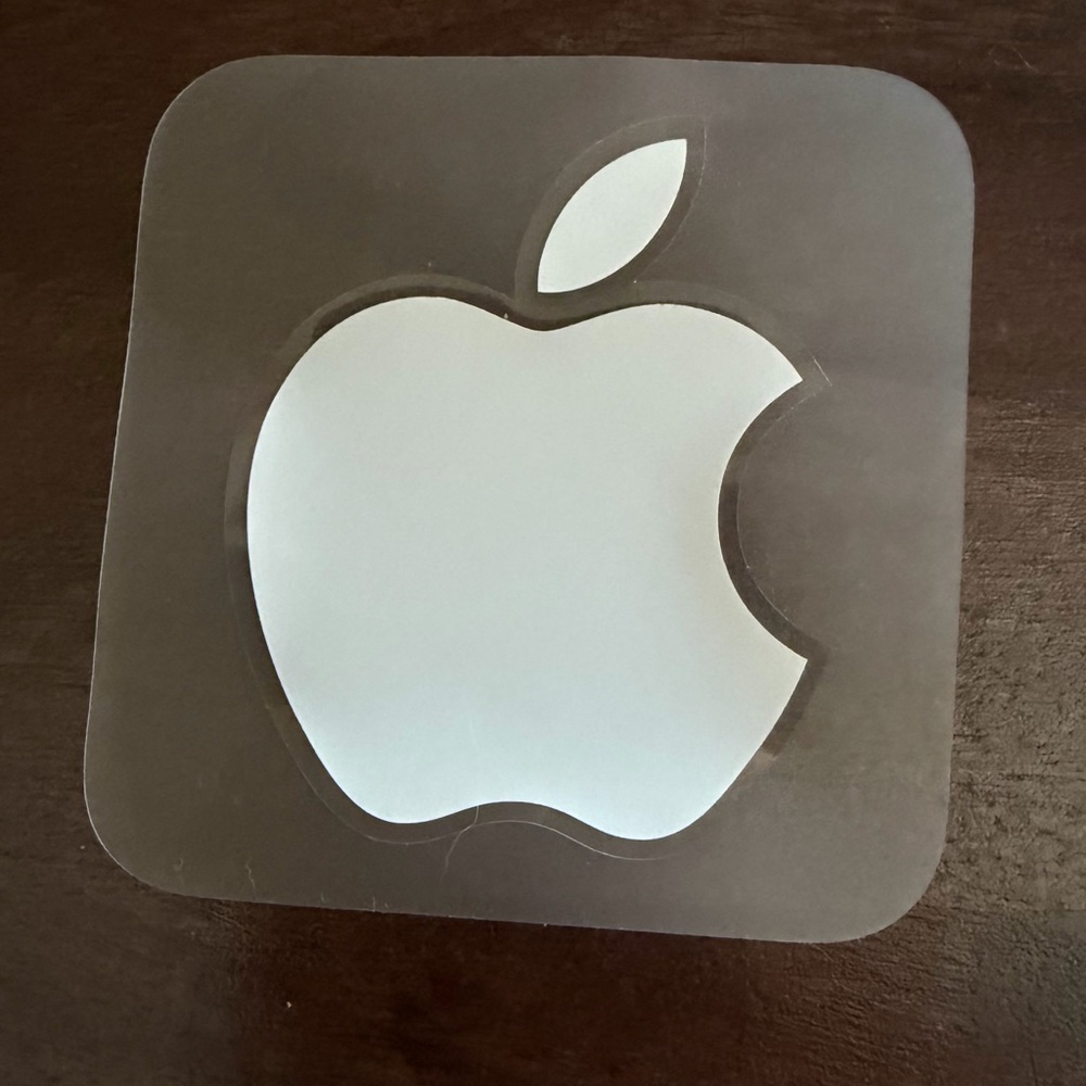 🆓 | Apple Logo Decal Sticker for iPhone iPad Mac MacBook Laptop